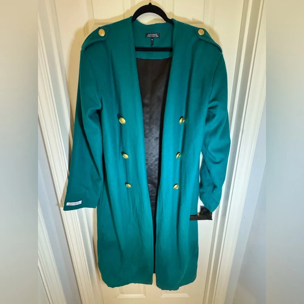 JEVON‎ TERANCE Paris Wool Coat, XL